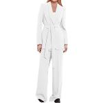 Damen Hosenanzug Elegant Business Anzug Set Blazer Hose 2-teilig