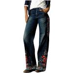 Pinke Vintage Ripped Jeans & Zerrissene Jeans aus Denim für Damen Größe M Petite für den für den Sommer 