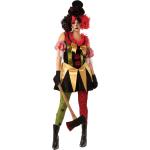 Bunte Clown-Kostüme & Harlekin-Kostüme aus Polyester für Damen Größe L 