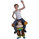 Grüne Gorilla-Kostüme & Affen-Kostüme für Kinder Einheitsgröße 