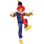 Blaue Clown-Kostüme & Harlekin-Kostüme aus Polyester für Herren Größe L 