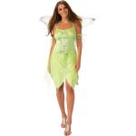 Grüne Midi Elfenkostüme & Feenkostüme aus Polyester für Damen Größe L 