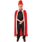 Bunte König-Kostüme für Herren Einheitsgröße 