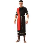 Schwarze Römer-Kostüme für Herren Größe XL 