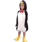 Weiße Pinguin-Kostüme für Kinder 