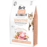 Reduziertes Brit Care Getreidefreies Katzenfutter mit Lachs 