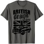 Graue Aston Martin T-Shirts für Herren Größe S 