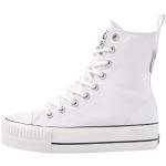 Weiße British Knights High Top Sneaker & Sneaker Boots aus Baumwolle für Damen Größe 37 