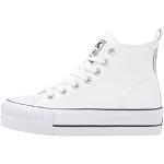 Weiße British Knights High Top Sneaker & Sneaker Boots aus Baumwolle für Damen Größe 36 