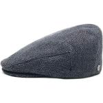 Brixton - Hooligan Hat in Grau Fischgrätmuster, Medium, Grey Herringbone Twill