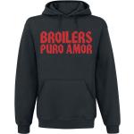 Broilers Kapuzenpullover - Puro amor - S bis XXL - für Männer - Größe S - schwarz - Lizenziertes Merchandise