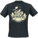 Broilers T-Shirt - Skull & Palms - S bis XXL - für Männer - Größe XXL - schwarz - Lizenziertes Merchandise