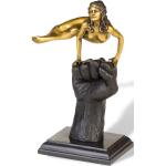 31 cm aubaho King Kong Frauenskulpturen aus Bronze 