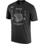 Reduzierte Schwarze Nike NBA T-Shirts für Herren Größe M 