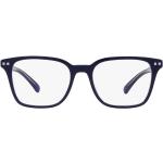 Blaue Runde Panto-Brillen aus Kunststoff für Herren 