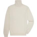 Reduzierte Weiße Langärmelige BROOKS BROTHERS Rollkragen Kaschmir-Pullover aus Wolle Handwäsche für Herren Größe XL für den für den Winter 