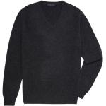 Reduzierte Graue BROOKS BROTHERS V-Ausschnitt Kaschmir-Pullover aus Wolle Handwäsche für Herren Größe XL 
