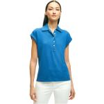Reduzierte Blaue Kurzärmelige BROOKS BROTHERS Damenpoloshirts & Damenpolohemden mit Vietnam-Motiv Größe XS 