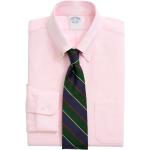 Pinke BROOKS BROTHERS Button Down Kragen Hemden mit Button-Down-Kragen aus Baumwolle für Herren Größe 3 XL 