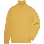 Reduzierte Gelbe BROOKS BROTHERS Rollkragen Kaschmir-Pullover aus Wolle für Herren Größe XXL 