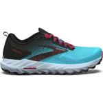 Reduzierte Blaue Brooks Cascadia Trailrunning Schuhe für Damen Größe 42,5 
