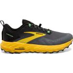 Reduzierte Grüne Brooks Cascadia Trailrunning Schuhe in Normalweite leicht für Herren Größe 39,5 