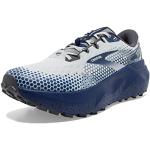 Blaue Brooks Caldera Trailrunning Schuhe mit Perlen leicht für Herren Größe 49,5 