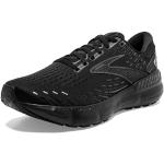 Schwarze Deutsche Brooks Glycerin Trailrunning Schuhe mit Schnürsenkel aus Textil leicht für Herren Größe 46,5 