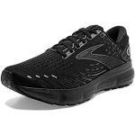 Schwarze Deutsche Brooks Glycerin Trailrunning Schuhe mit Schnürsenkel aus Textil leicht für Herren Größe 46,5 
