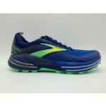 Blaue Brooks Cascadia Trailrunning Schuhe mit Schnürsenkel in Normalweite für Herren Größe 16 
