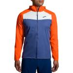Brooks High Point Waterproof Jacket aegean/bright orange/lt slate