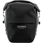 Schwarze Brooks England Packtaschen 18l mit Reißverschluss aus Nylon mit Rollverschluss 