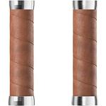 Brooks Slender Leather Grips Braun 130 / 130 mm