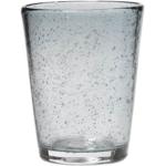 Broste Copenhagen - Bubble Wasserglas 22 cl, Grau - Grau