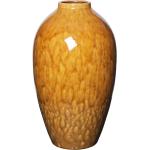 Zimtfarbene 40 cm Runde Große Vasen 40 cm mit Kopenhagen-Motiv aus Keramik 