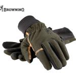 Braune Browning Gefütterte Handschuhe Größe M für den für den Winter 