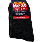 BRUBAKER 2 Paar Heat my Feet Unisex Thermo Socken Anthrazit Größe 47-50