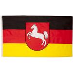 BRUBAKER Flagge Fahne Niedersachsen Große Hissfahne 150x90 cm