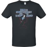 Schwarze Bruce Springsteen Rundhals-Ausschnitt T-Shirts für Herren Größe 3 XL für Festivals 