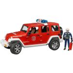 Rote Bruder JEEP Wrangler Feuerwehr Modellautos & Spielzeugautos für 3 - 5 Jahre 