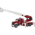 Bruder MACK Granite Fire engine with slewing ladder and water pump