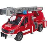 BRUDER MB Sprinter Feuerwehr m. Drehl.,Pumpe Spielzeugfahrzeug, Mehrfarbig