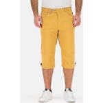 Gelbe Unifarbene Casual BRÜHL Caprihosen & 3/4-Hosen mit Reißverschluss aus Baumwolle Handwäsche für Herren Größe XL 