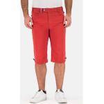Rote Unifarbene Casual BRÜHL Caprihosen & 3/4-Hosen mit Reißverschluss aus Baumwolle Handwäsche für Herren Größe XL 