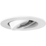Weiße Brumberg Leuchten Runde Dimmbare LED Einbauleuchten aus Aluminium schwenkbar 