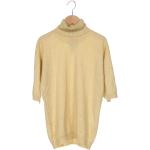 Reduzierte Gelbe BRUNELLO CUCINELLI Kaschmir-Pullover aus Wolle für Damen Größe S 