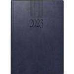 BRUNNEN 7028900303 Buchkalender ROMA Tageskalender 2023, blau