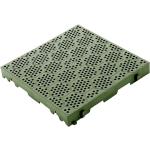 Grüne Brunner Terrassenplatten & Terrassenfliesen aus Kunststoff 