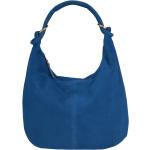 Blaue Bruno Banani Lederhandtaschen aus Veloursleder für Damen 