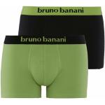 Schwarze Bruno Banani Herrenshorts aus Baumwolle enganliegend Größe 3 XL 